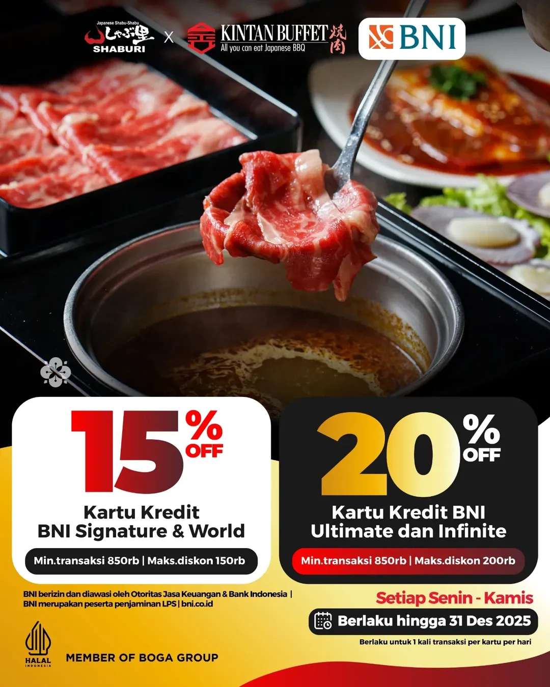 Promo Bank Shaburi x Kintan Buffet 2025 - Image 4