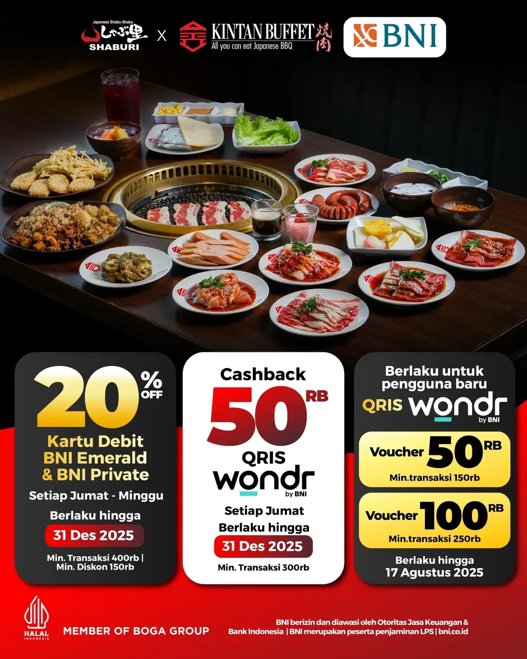 Promo Bank Shaburi x Kintan Buffet 2025 - Image 5