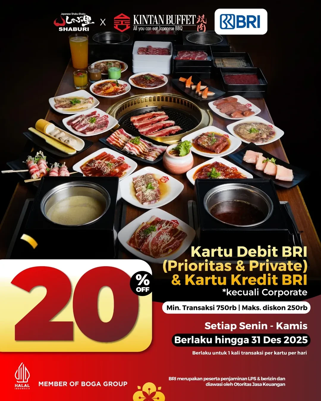 Promo Bank Shaburi x Kintan Buffet 2025 - Image 6