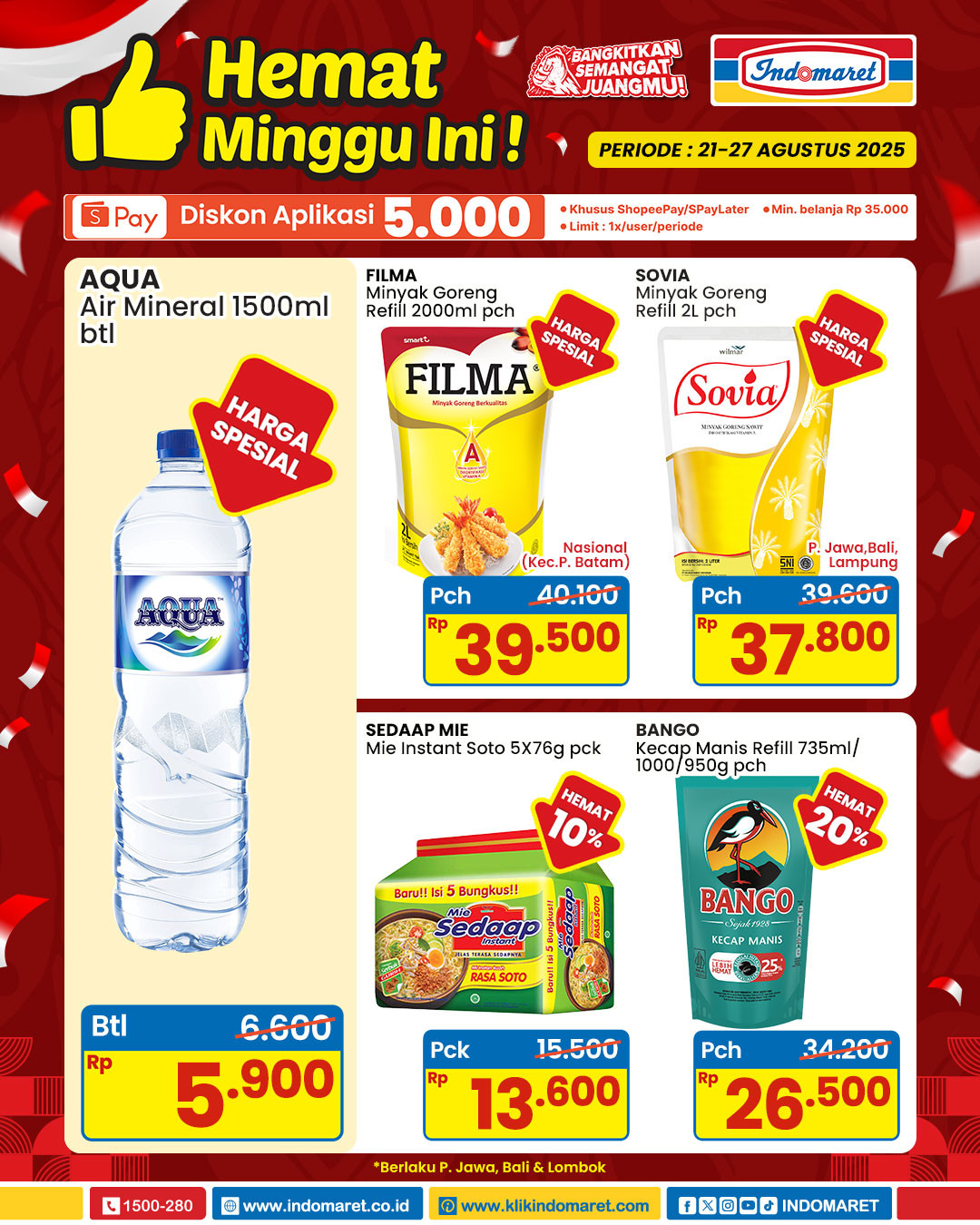 Promo Indomaret Hemat Minggu Ini Periode 21 - 27 Agustus 2025