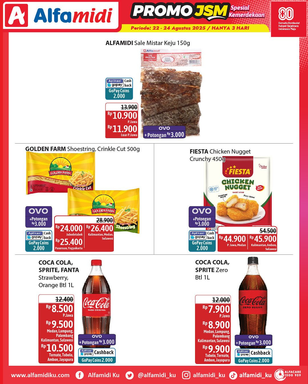 Promo Alfamidi JSM Periode 22 - 24 Agustus 2025