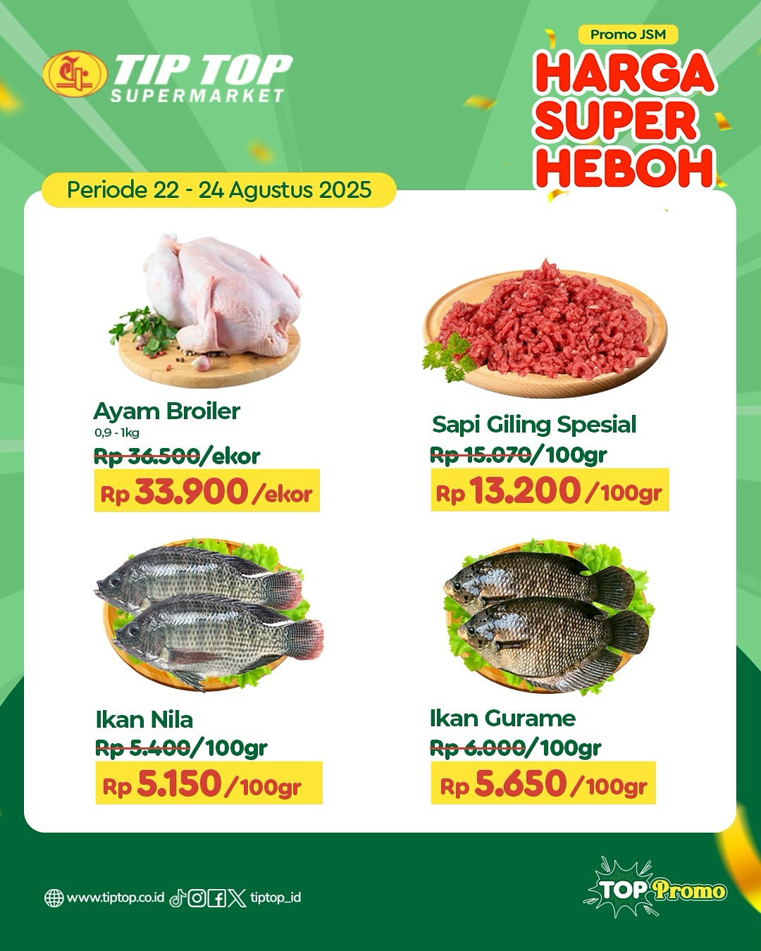 Promo Tip Top JSM Harga Super Heboh Periode 22 - 24 Agustus 2025 - Image 4