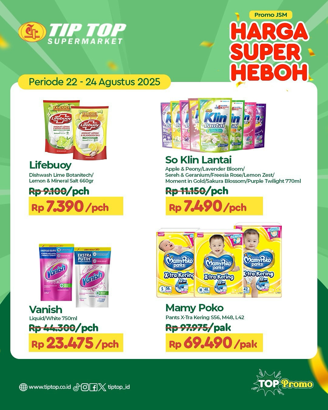 Promo Tip Top JSM Harga Super Heboh Periode 22 - 24 Agustus 2025 - Image 7