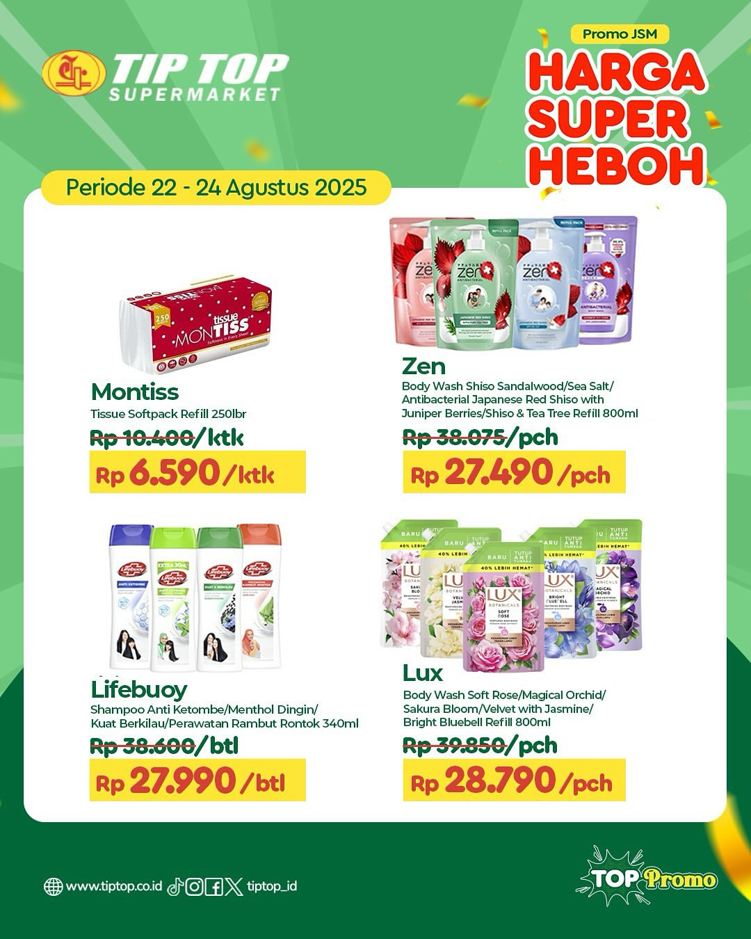 Promo Tip Top JSM Harga Super Heboh Periode 22 - 24 Agustus 2025 - Image 8