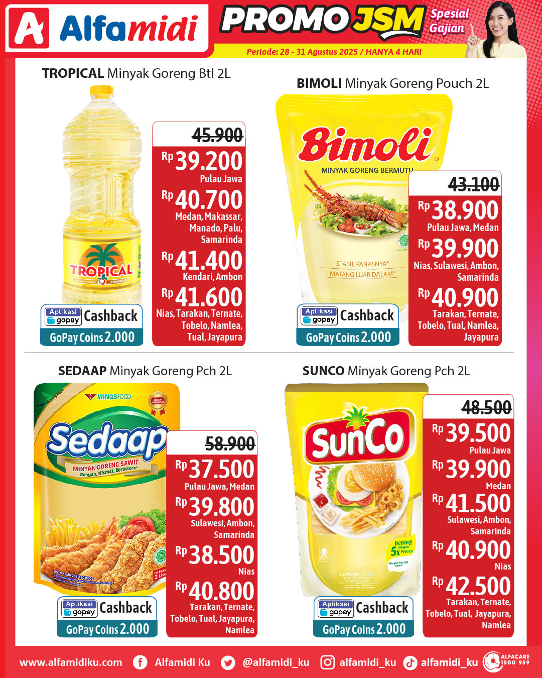 Promo Alfamidi JSM Periode 28 - 31 Agustus 2025