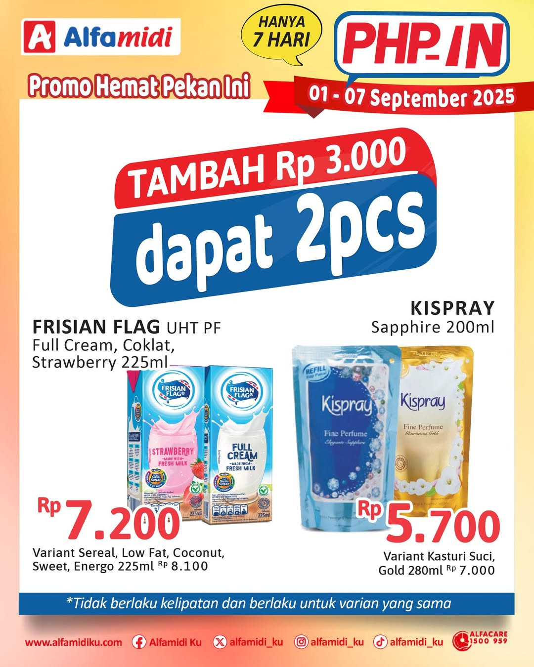 Promo Alfamidi PHPin Periode 1 - 7 September 2025 - Image 4
