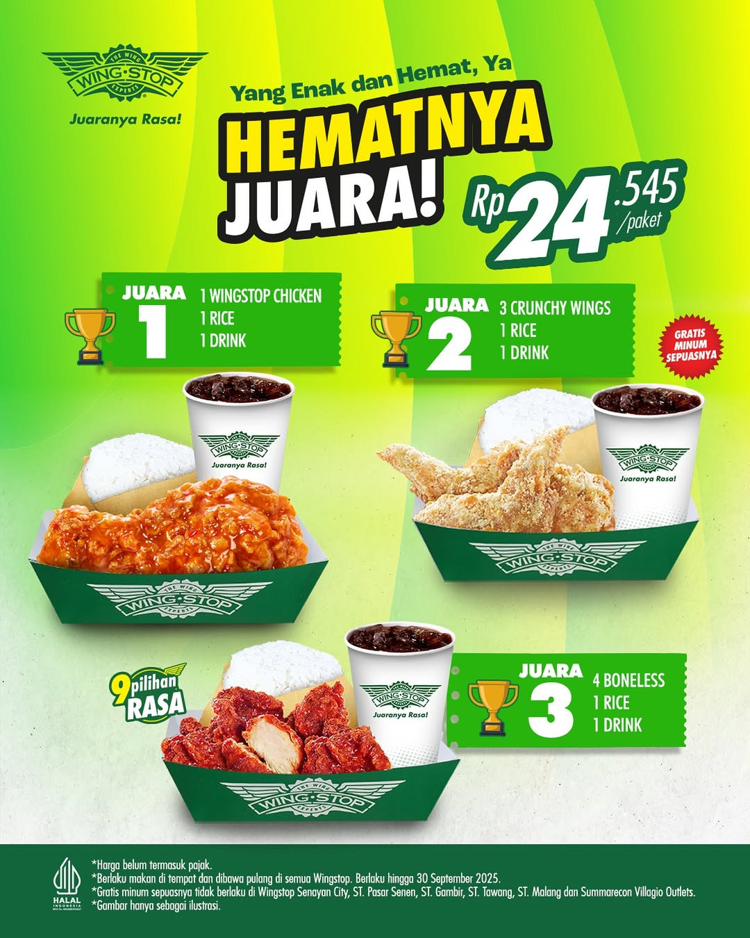 Promo Wingstop Hematnya Juara Rp 24 Ribuan - Image 2