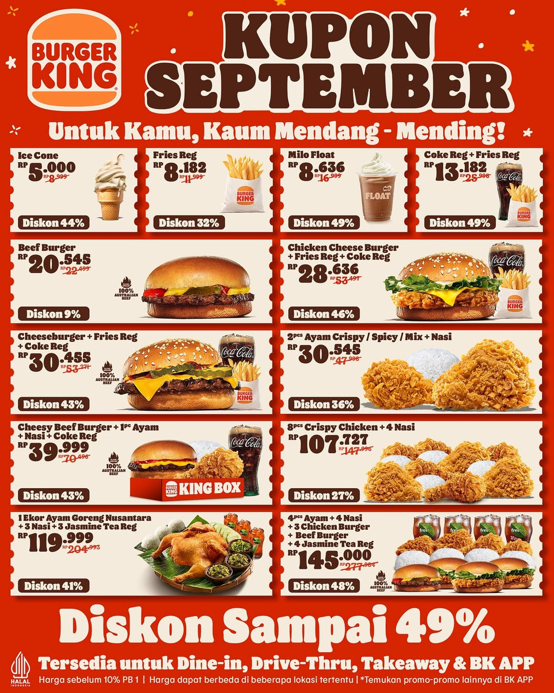 Kupon Burger King September 2025 - Image 2