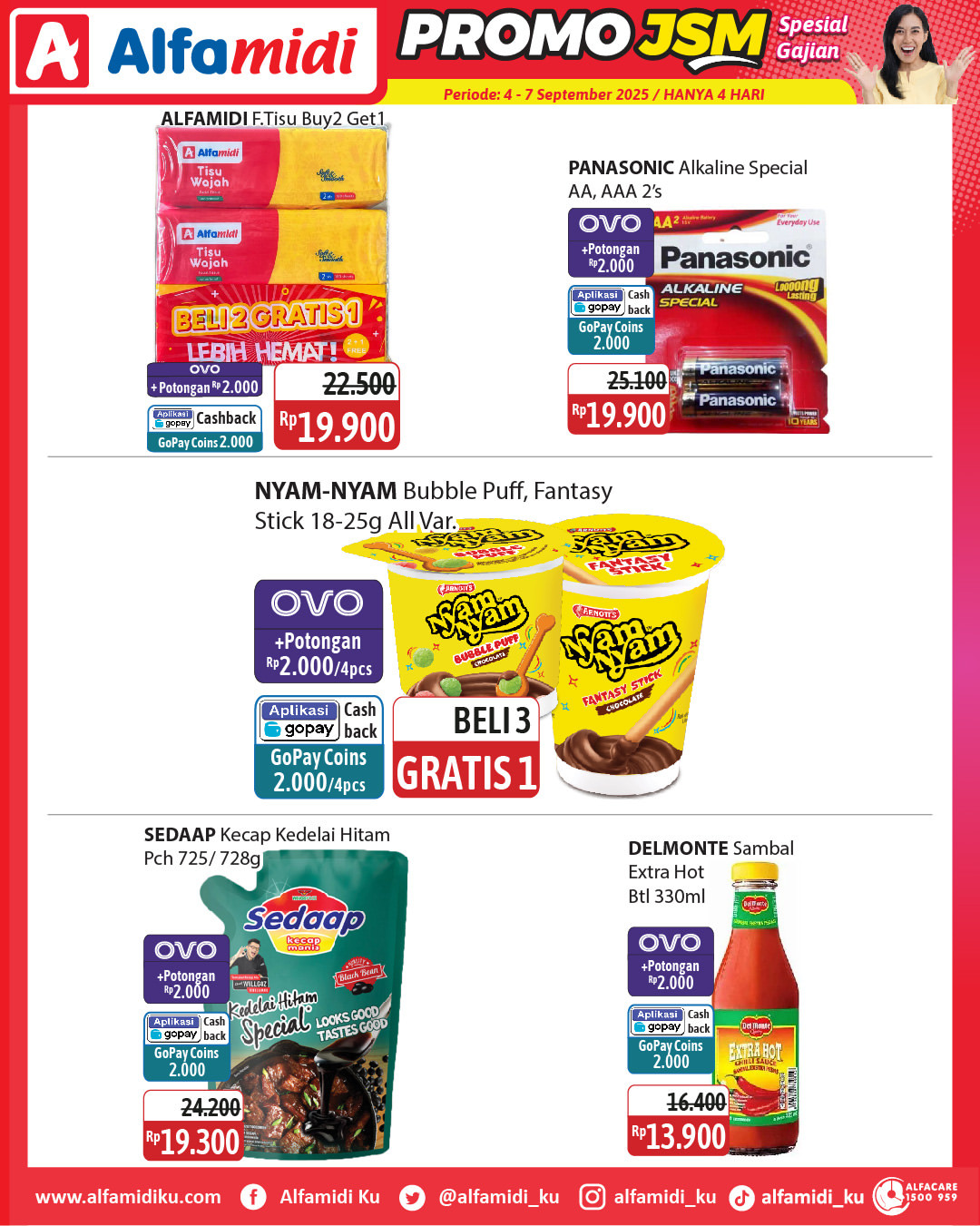 Promo Alfamidi JSM Periode 4 - 7 September 2025