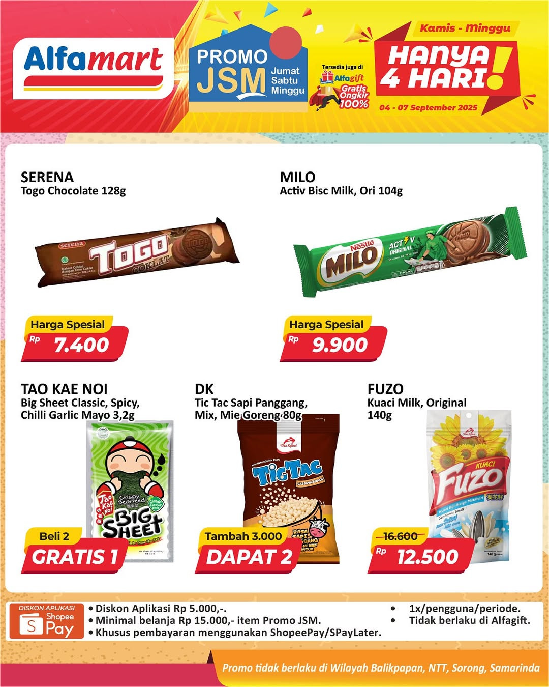 Promo Alfamart JSM Weekend Periode 4 - 7 September 2025 - Image 12
