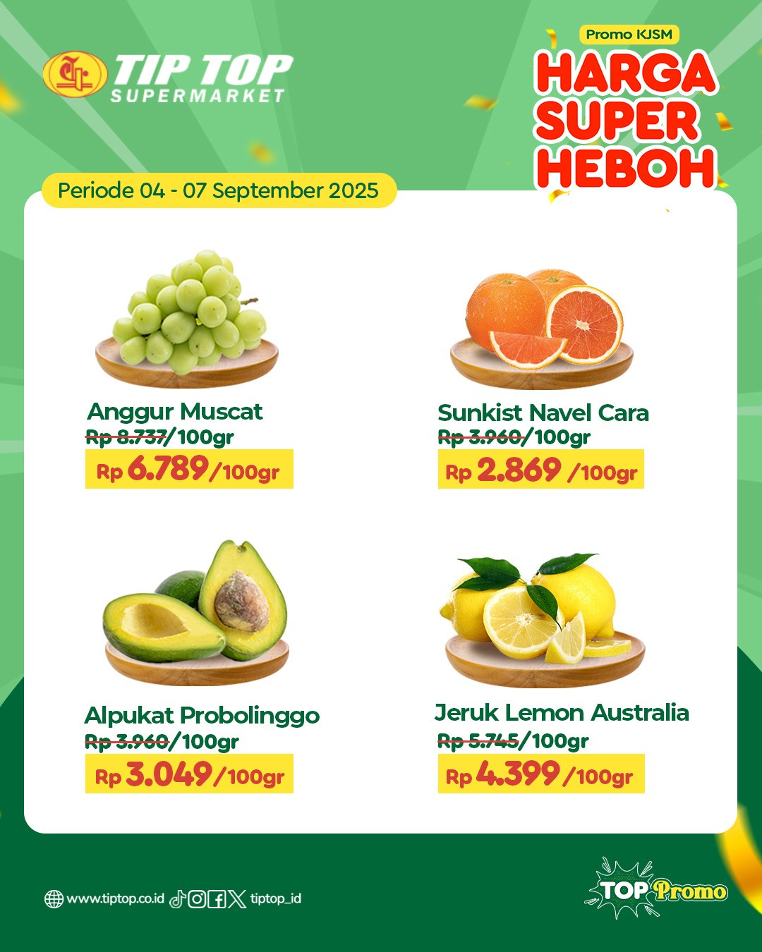 Promo Tip Top JSM Harga Super Heboh Periode `4 -7 September 2025 - Image 3