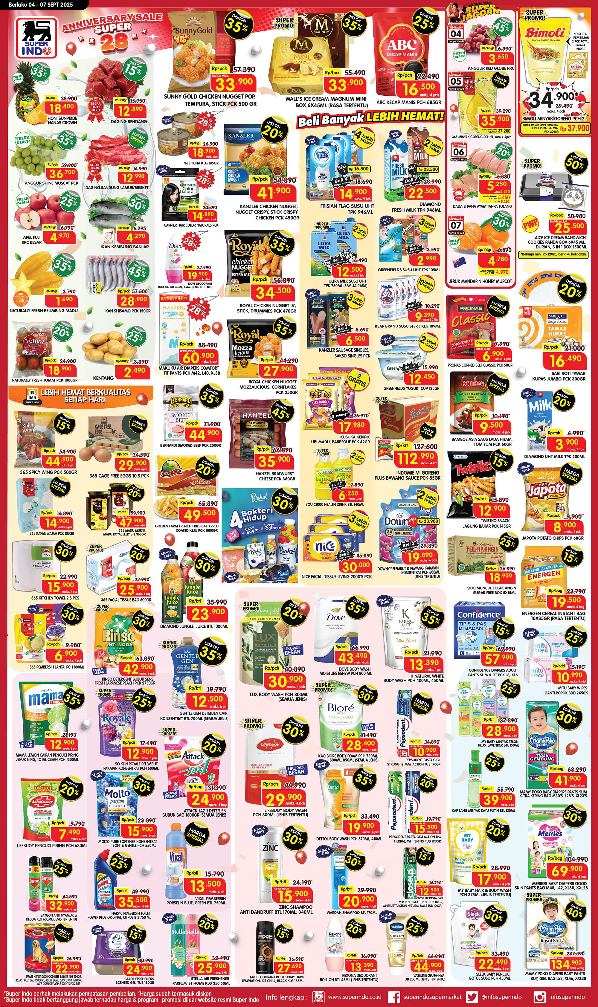 Promo Superindo JSM Periode 5 - 7 September 2025