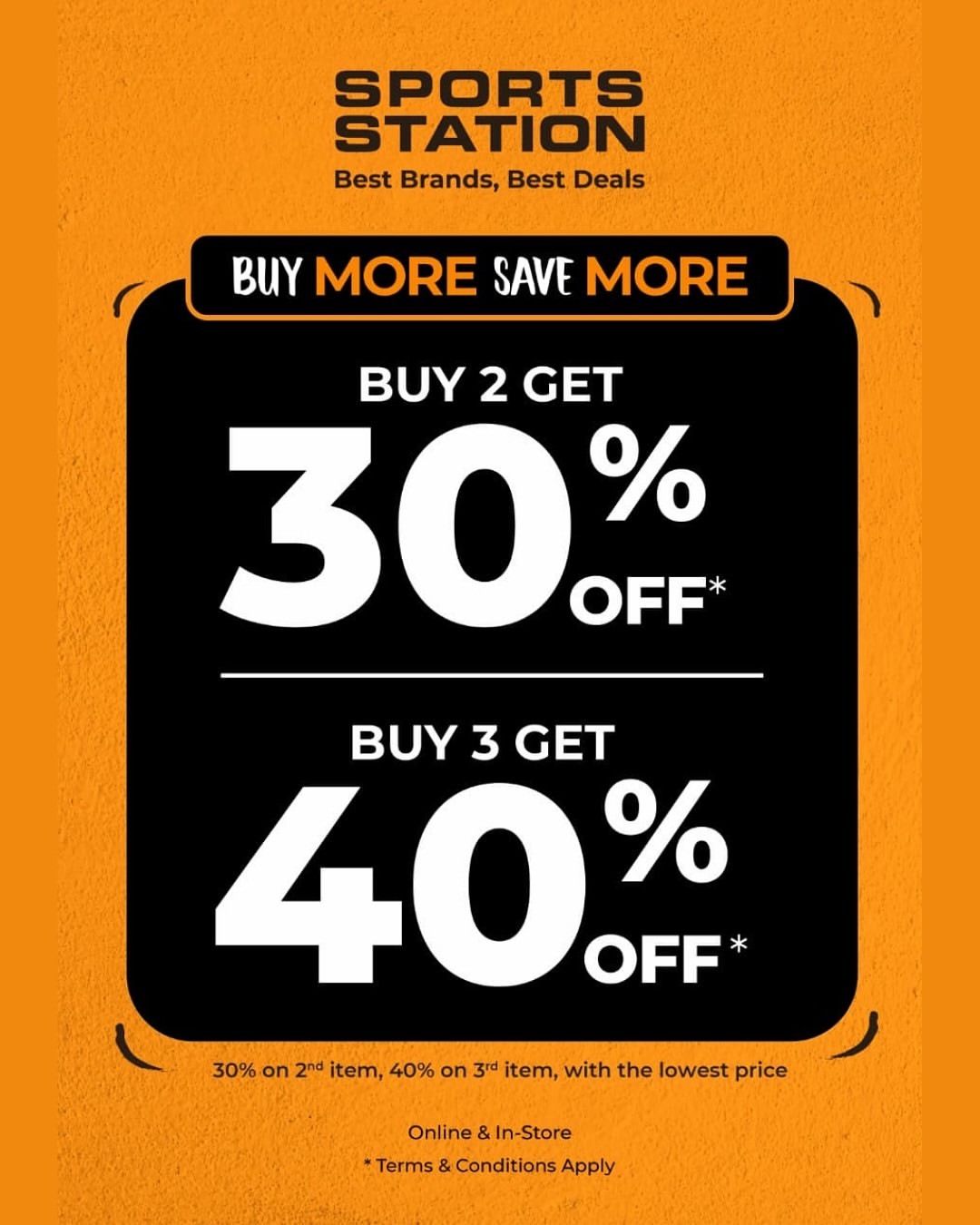 Promo Sports Station Buy More Save More Diskon hingga 40% - Image 2