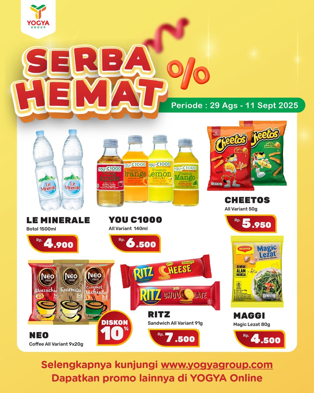 Promo Yogya Toserba Serba Hemat Periode 29 Agustus - 11 September 2025 - Image 3