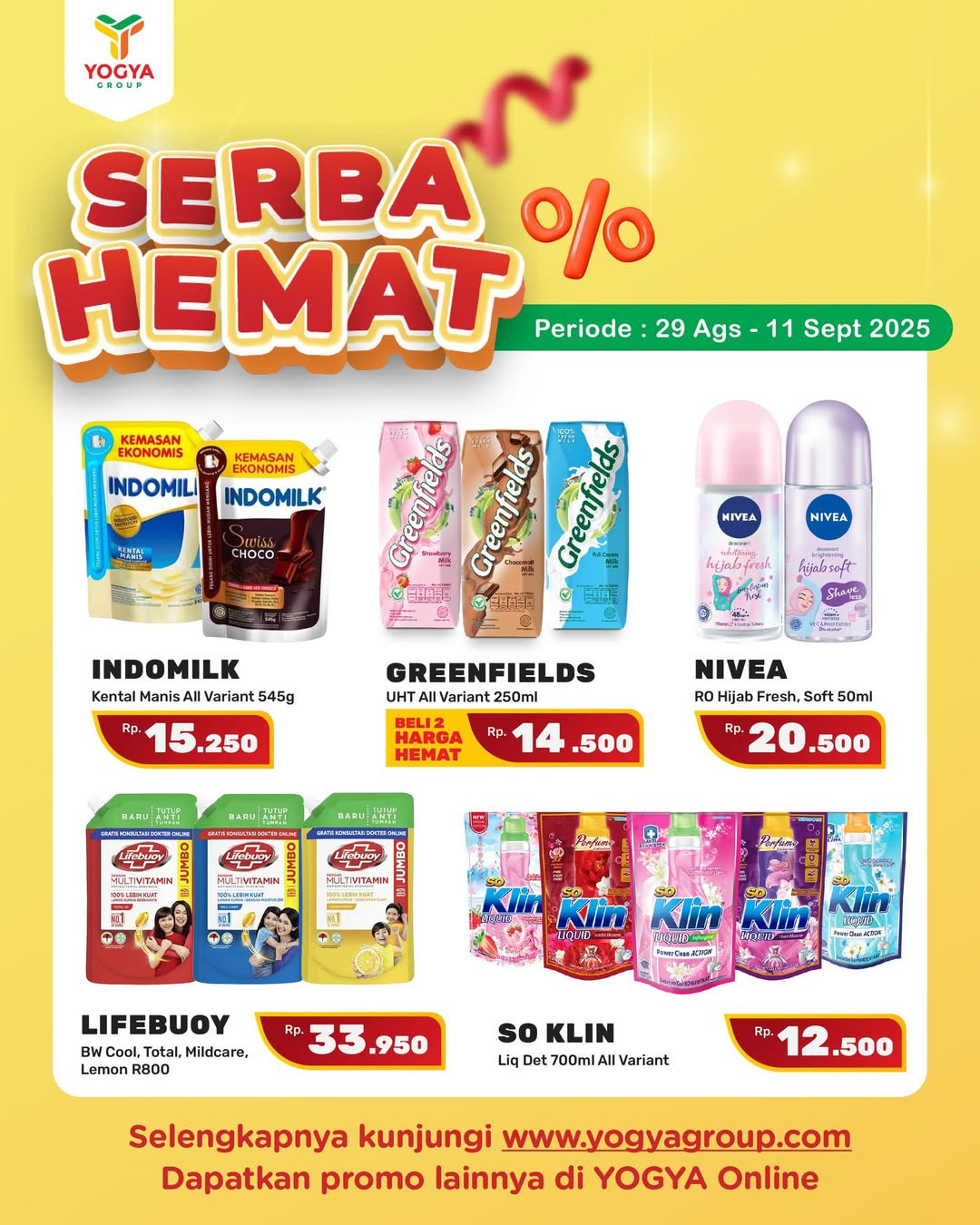 Promo Yogya Toserba Serba Hemat Periode 29 Agustus - 11 September 2025 - Image 5