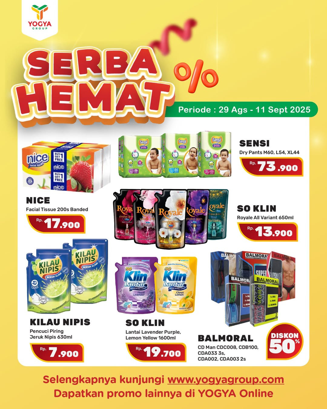 Promo Yogya Toserba Serba Hemat Periode 29 Agustus - 11 September 2025 - Image 6