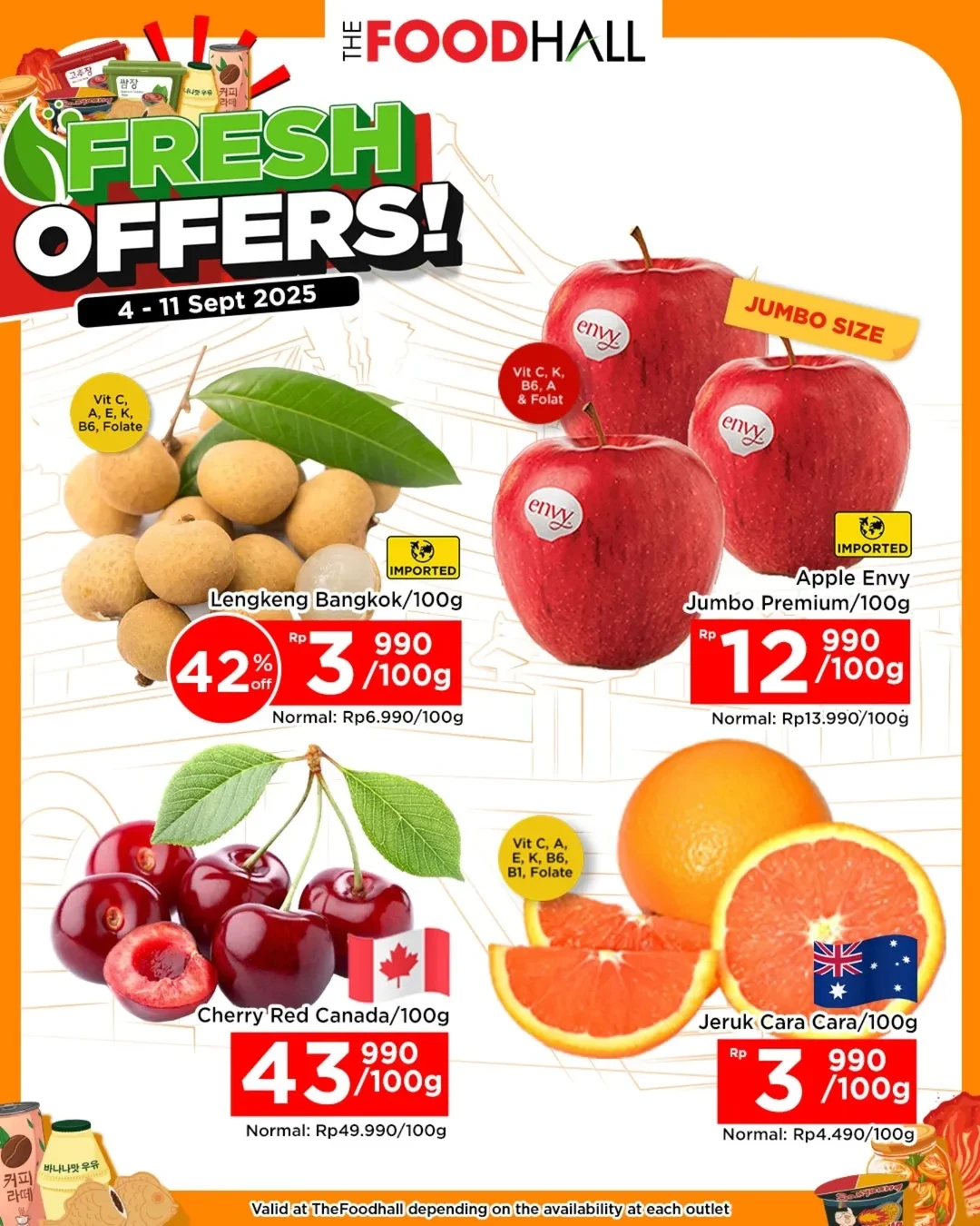 Promo Foodhall Fresh Offer 4 - 11 September 2025 - Image 6
