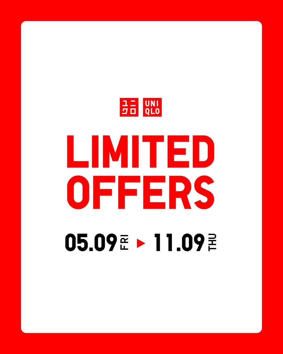 Promo Uniqlo Limited Offers Periode 5 - 11 September 2025 - Image 2