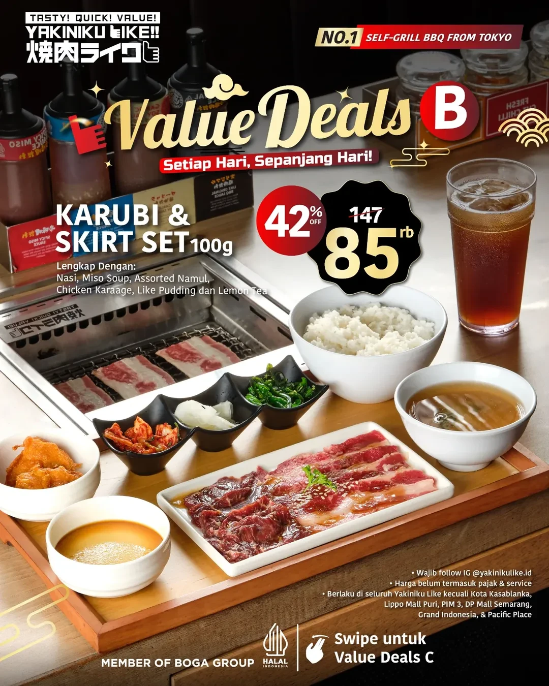 Promo Yakiniku Like Value Deals Mulai Dari Rp 75K - Image 3