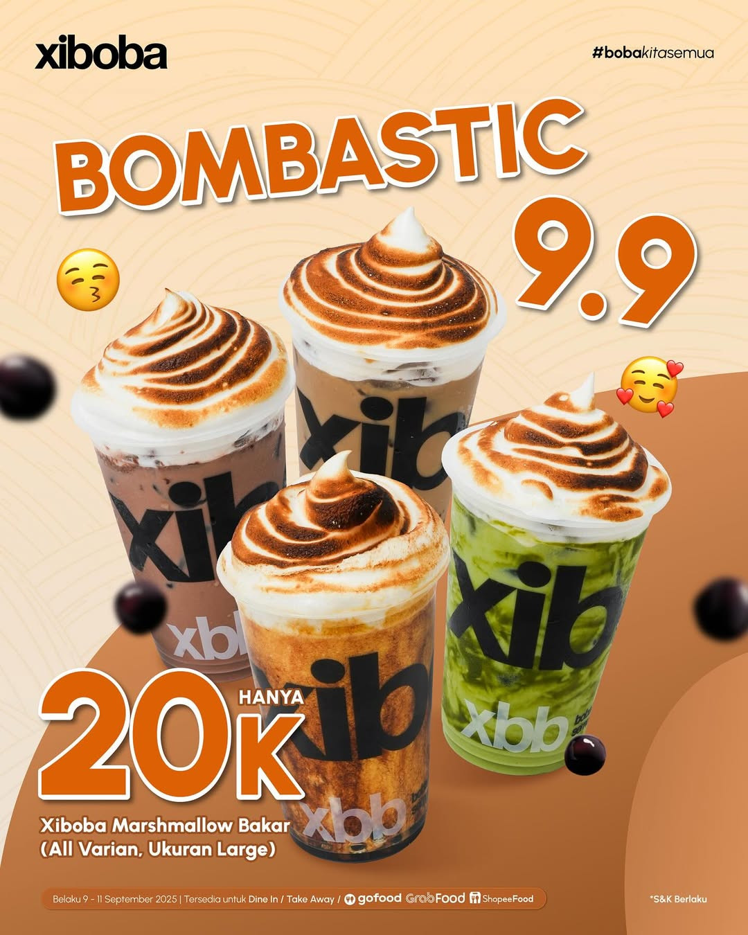 Promo Xiboba Bombastic 9.9 Hanya Rp 20.000 - Image 2