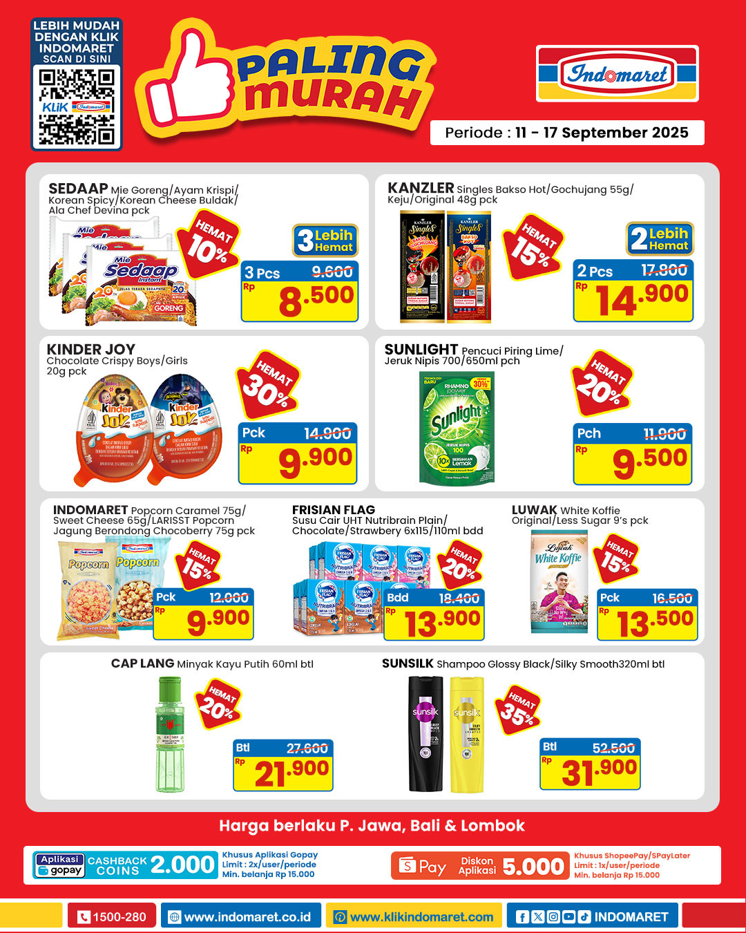 Promo Indomaret Paling Murah 11 - 17 September 2025