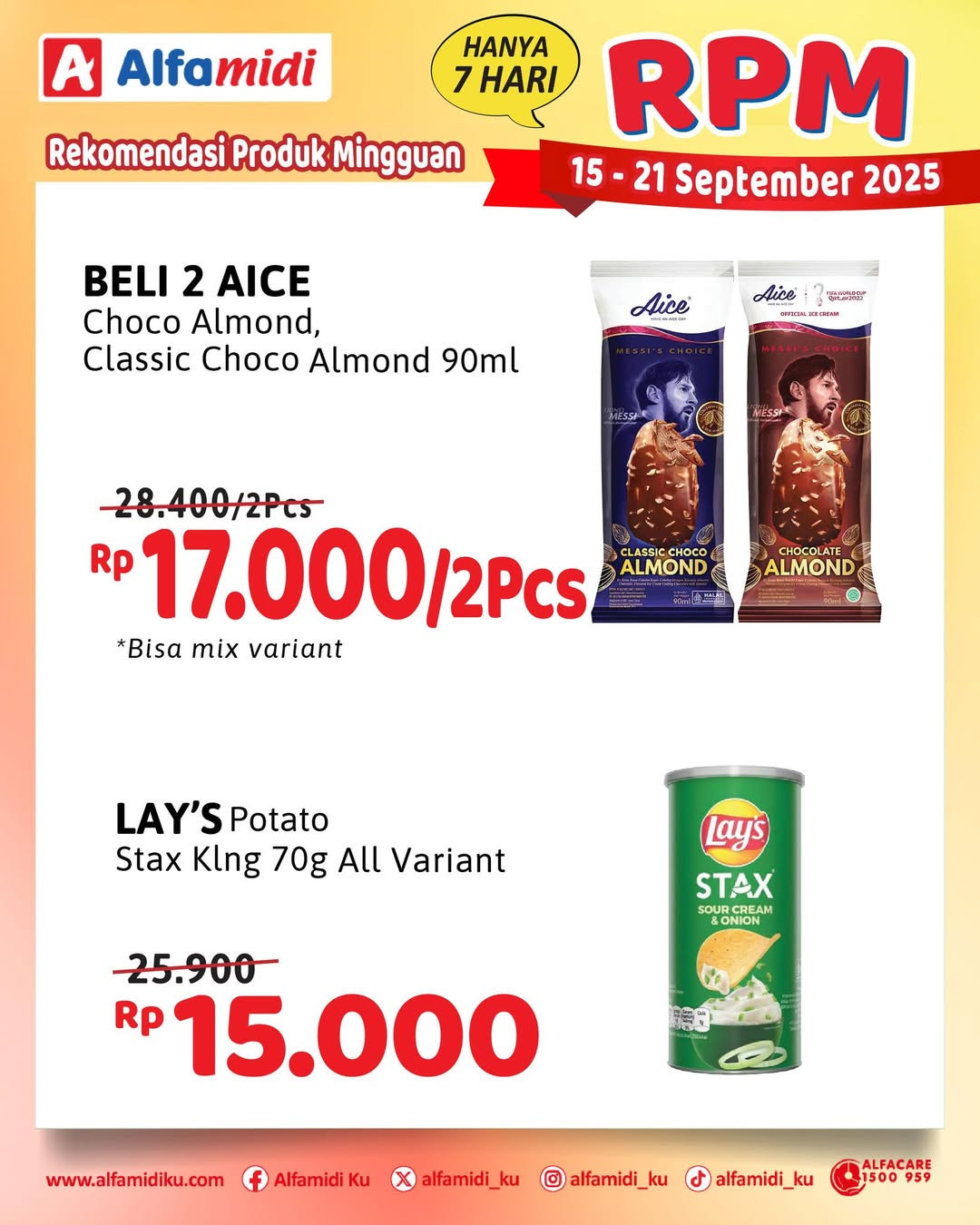 Promo Alfamidi RPM Periode 15 - 21 September 2025