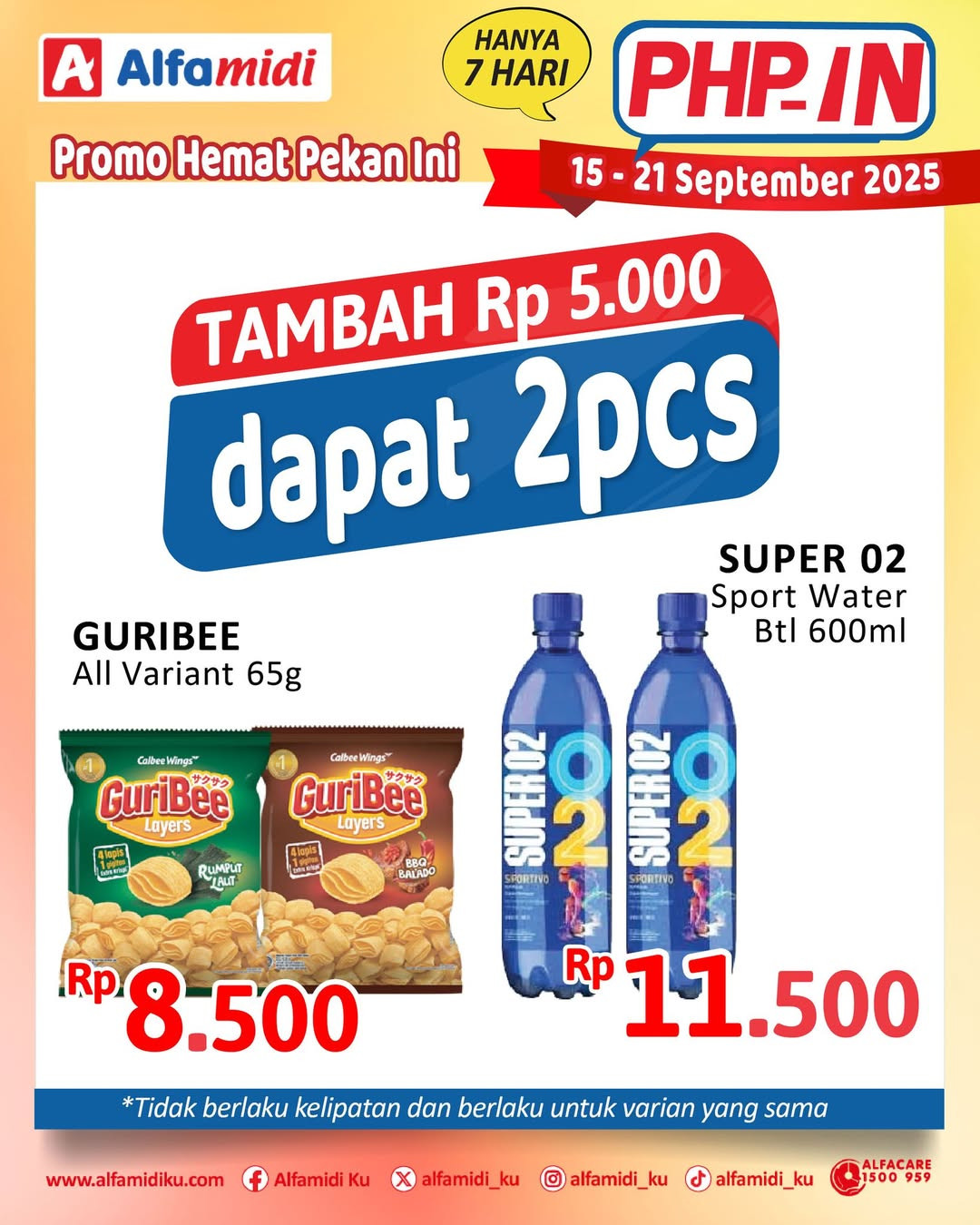 Promo Alfamidi PHPin Periode 15 - 21 September 2025 - Image 3