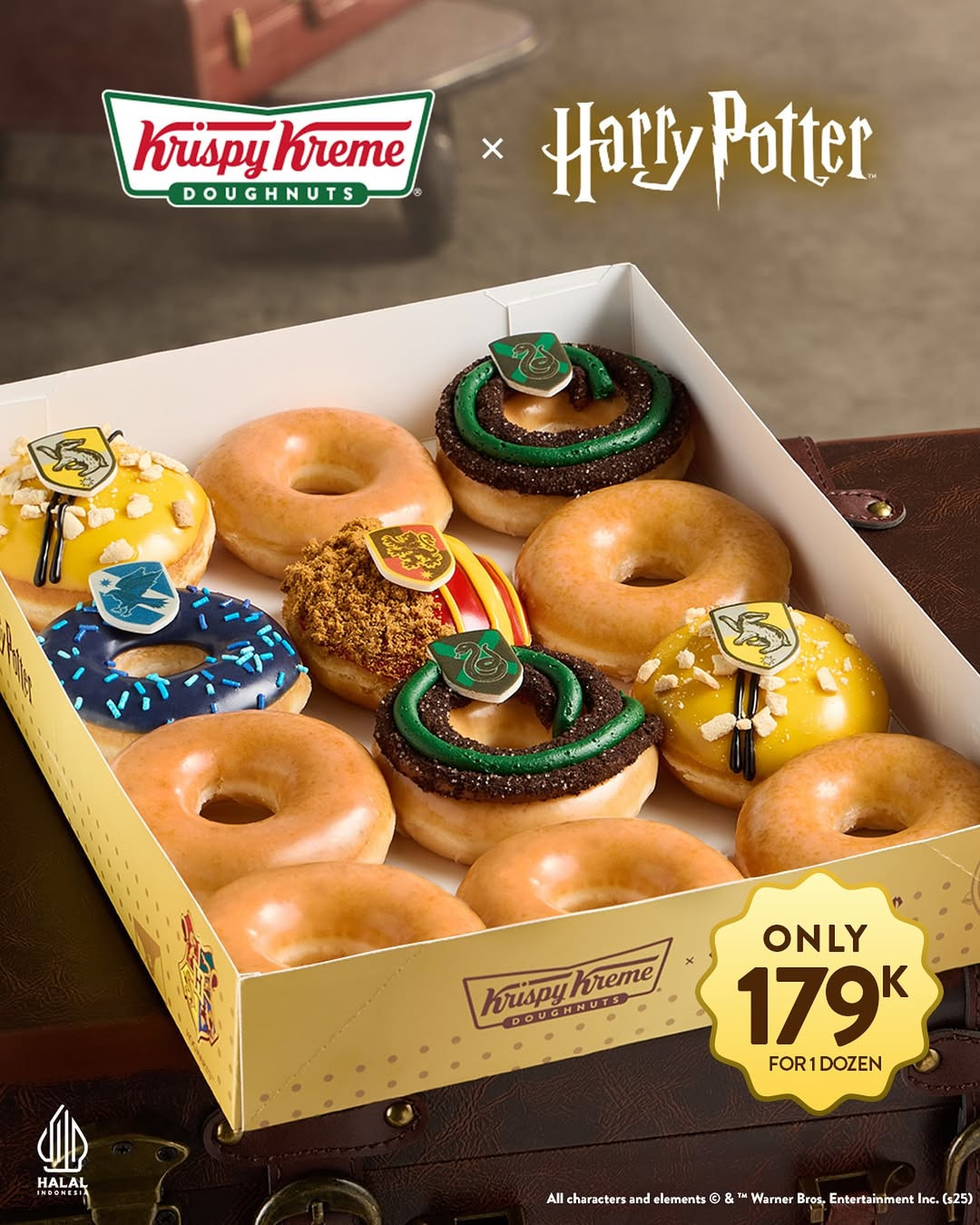 Promo Krispy Kreme x Harry Potter Hanya Rp 179.000/Lusin - Image 2