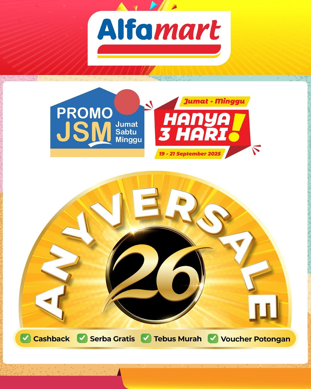 Promo Alfamart JSM Weekend Periode 19 - 21 September 2025 - Image 2