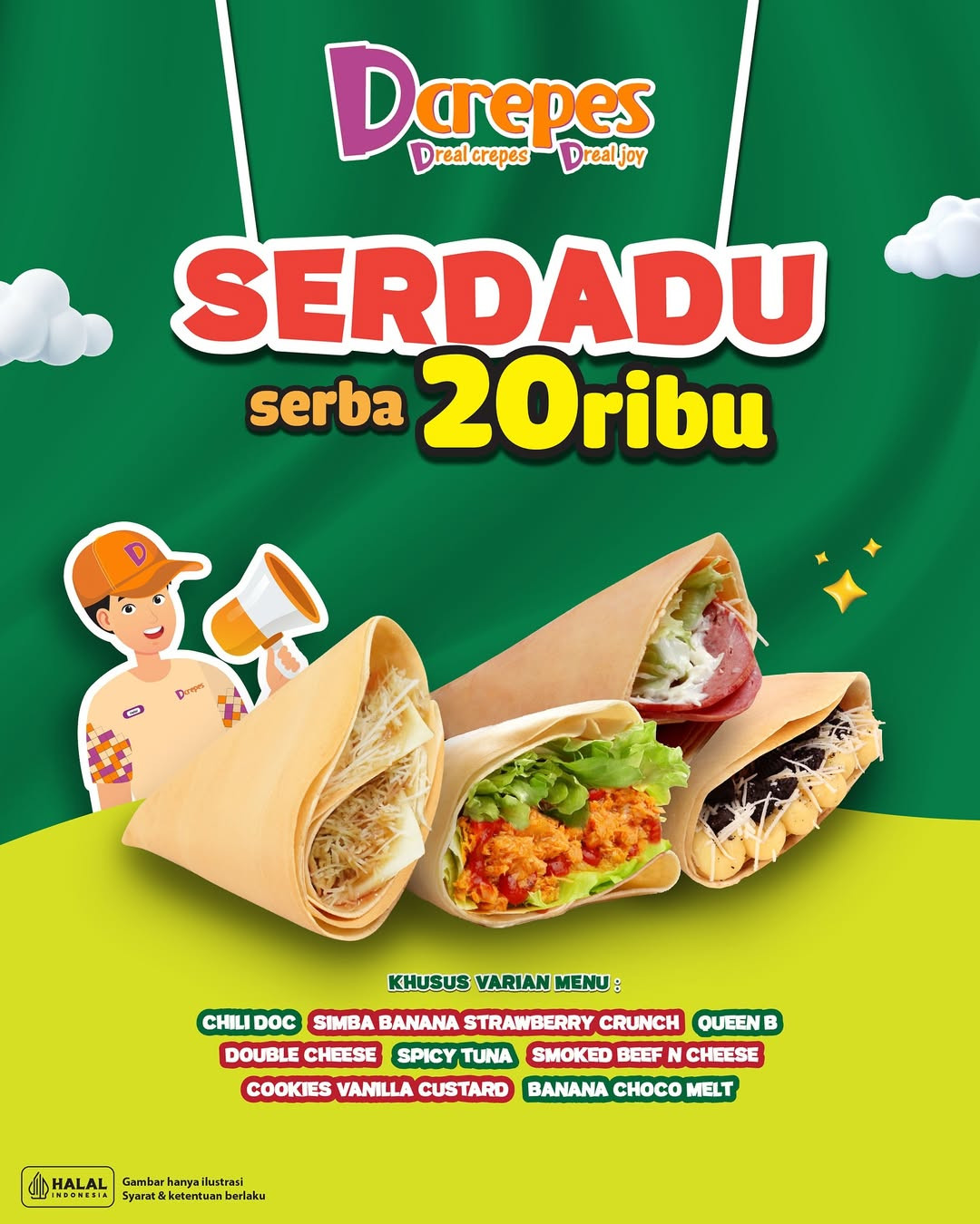 Promo DCrepes Serdadu Serba 20 Ribu - Image 2