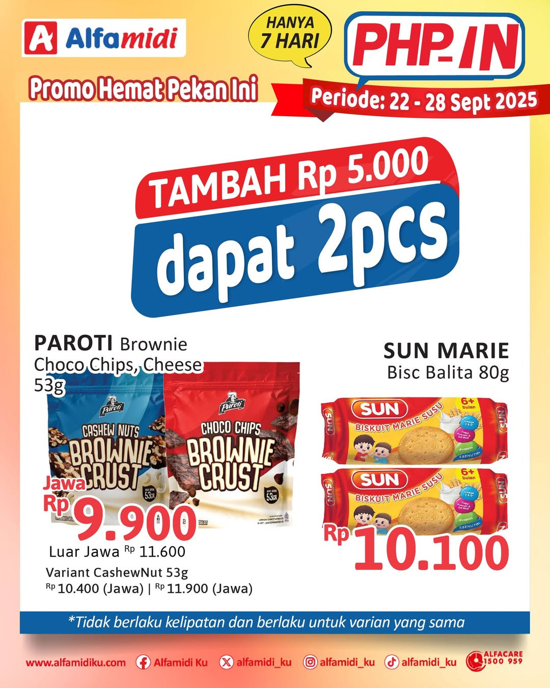 Promo Alfamidi PHPin Periode 22 - 28 September 2025 - Image 3