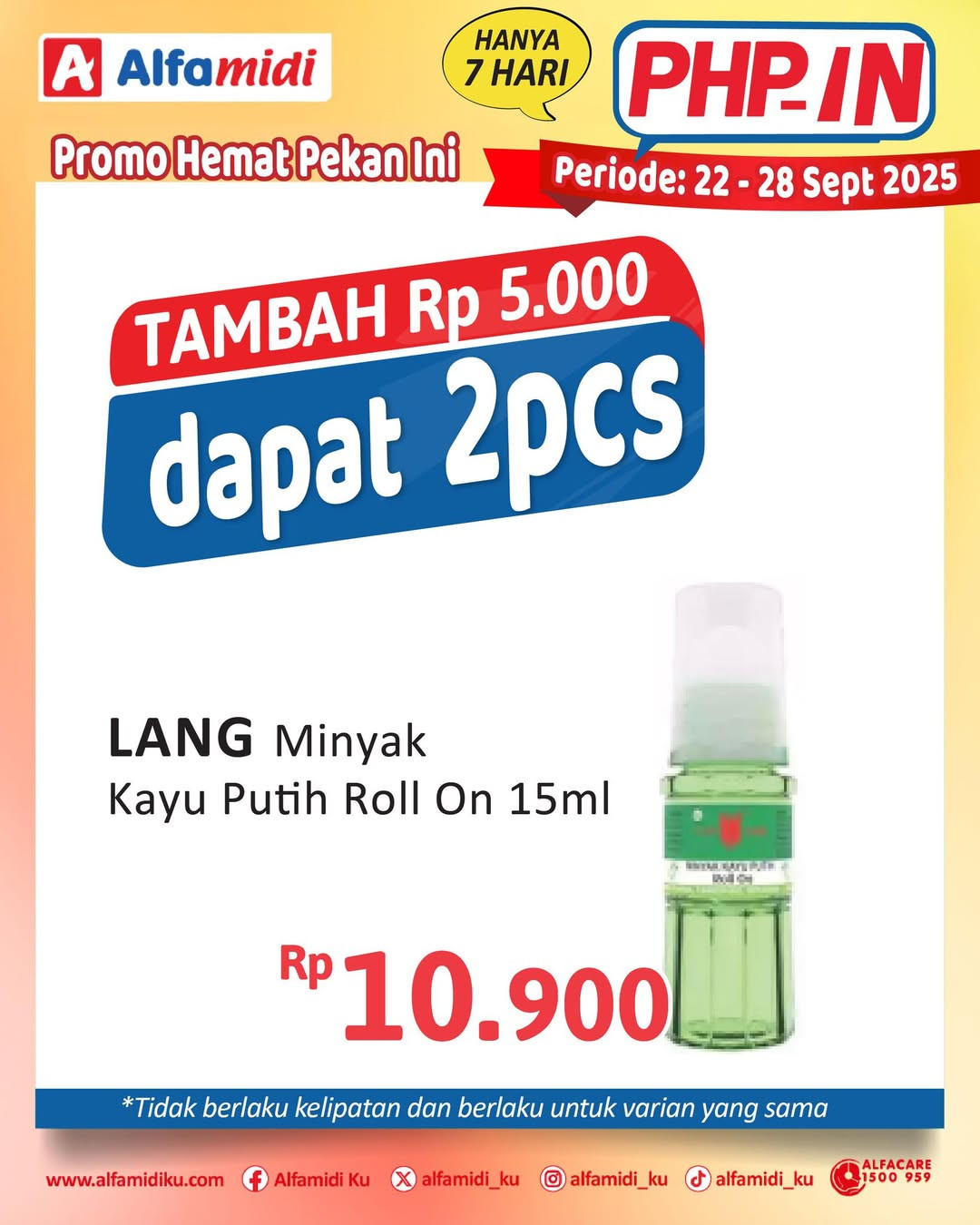 Promo Alfamidi PHPin Periode 22 - 28 September 2025 - Image 2