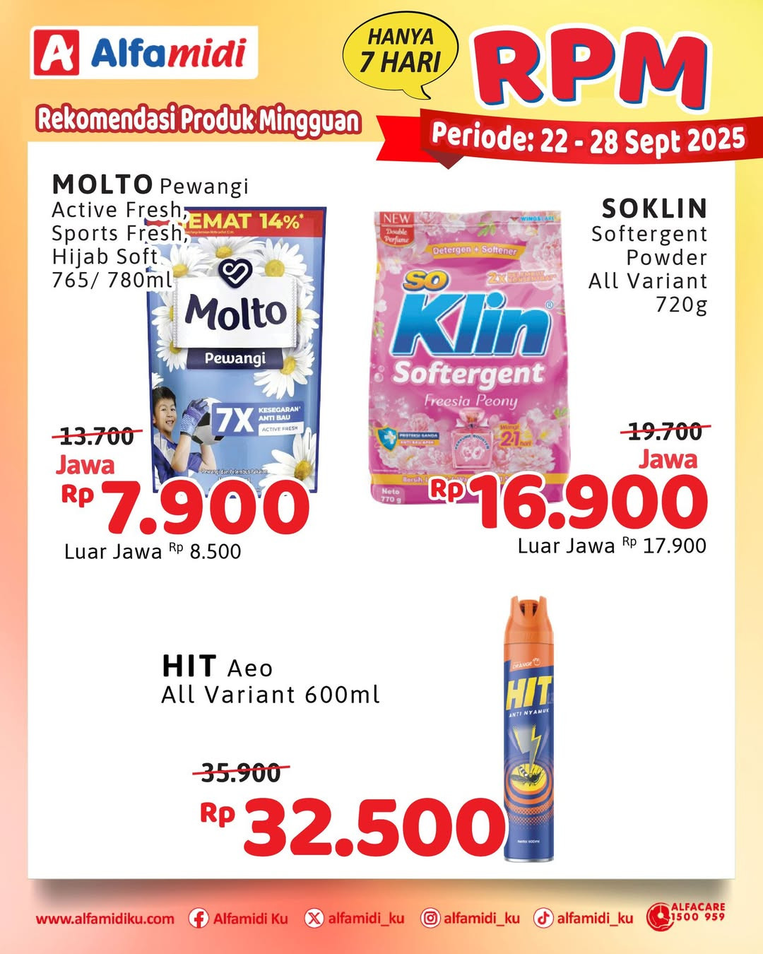 Promo Alfamidi RPM Periode 22 - 28 September 2025