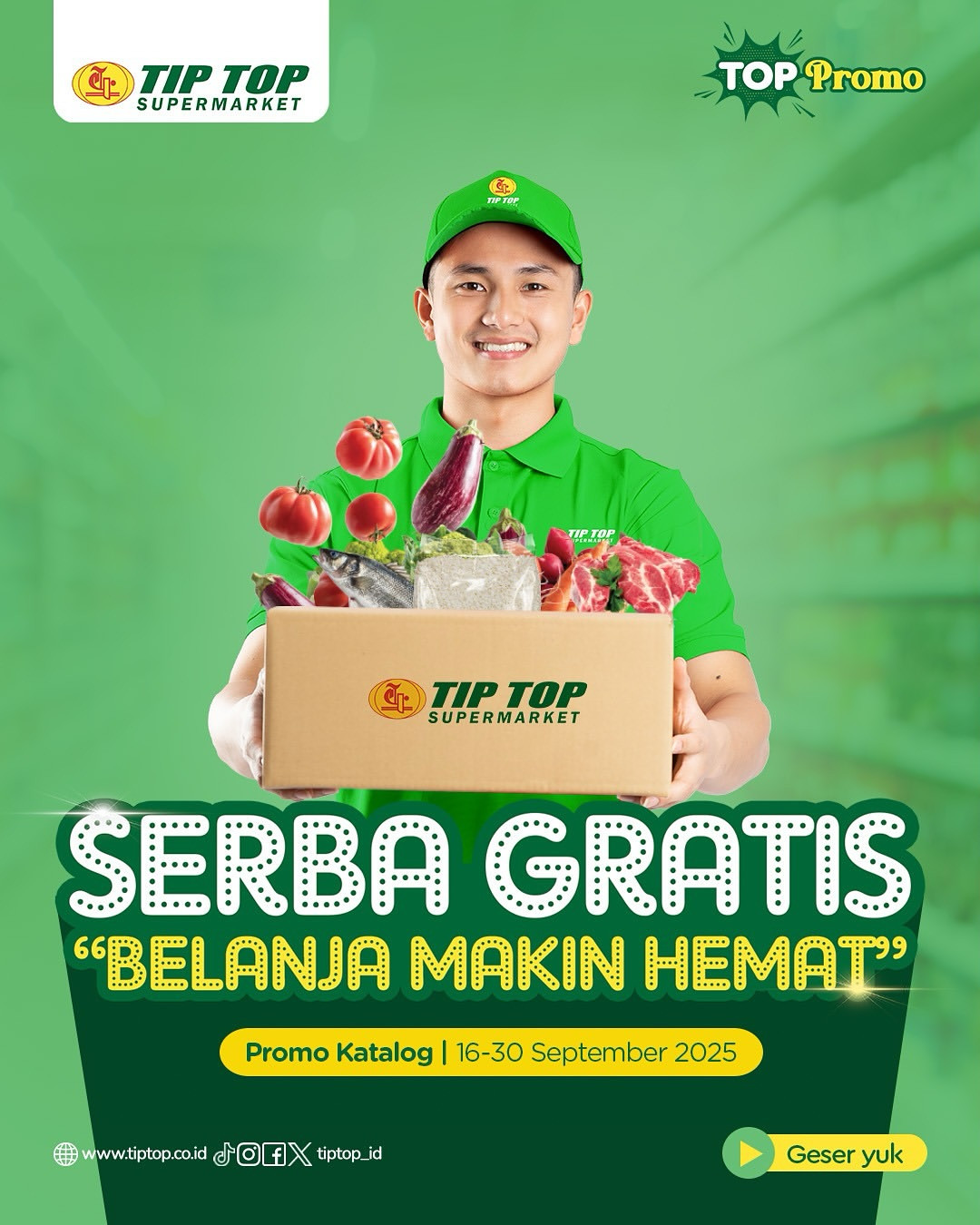 Promo Tip Top Serba Gratis 16 - 30 September 2025 - Image 2