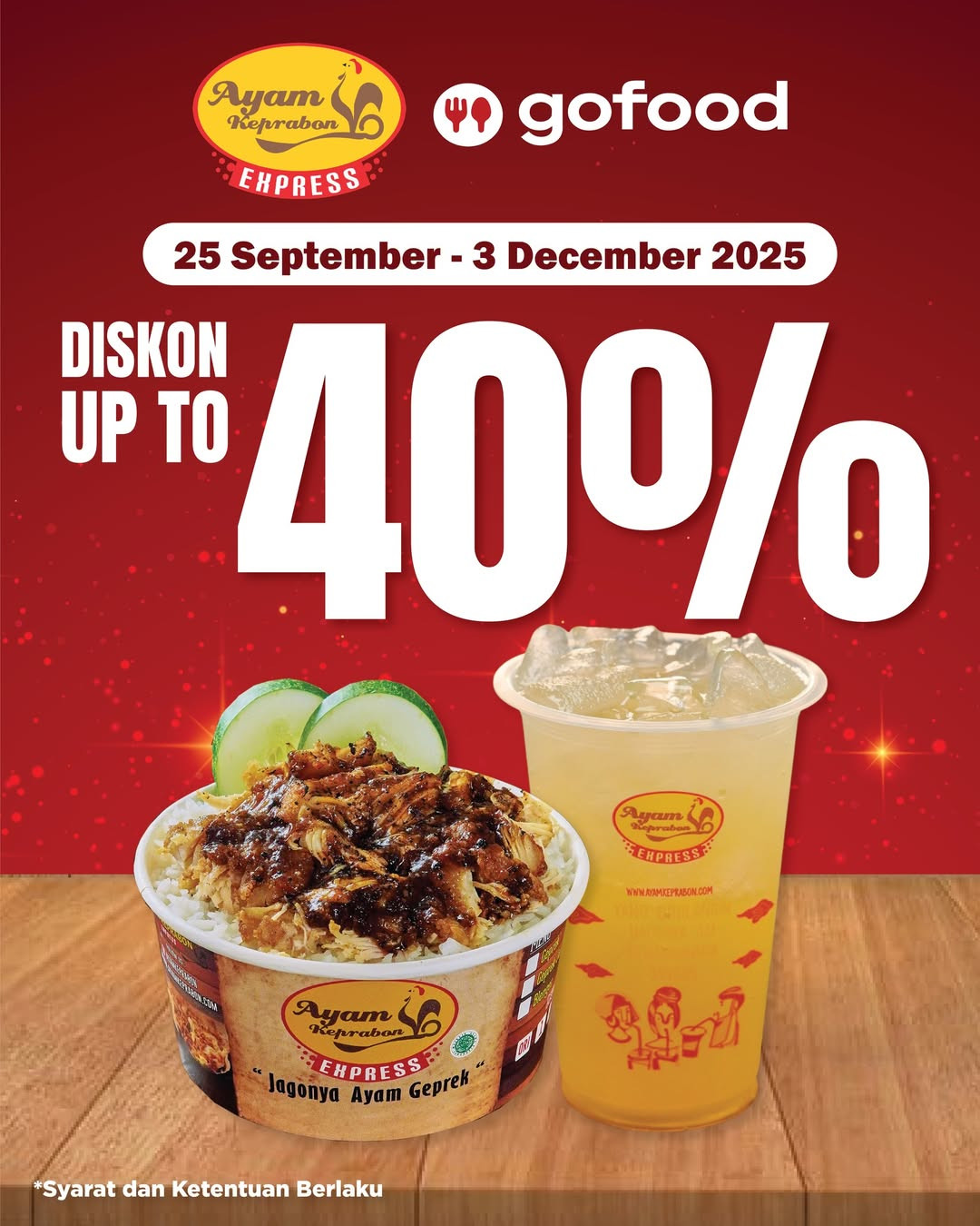 Promo Ayam Keprabon Express Diskon s/d 40% dengan Gofood - Image 2
