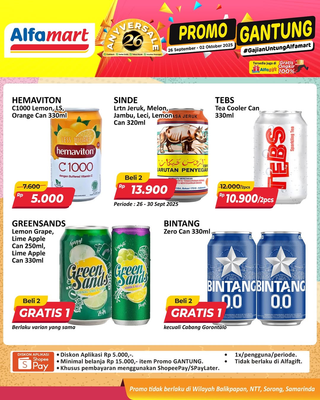 Promo Alfamart Gantung JSM Periode 26 September - 2 Oktober 2025 - Image 12