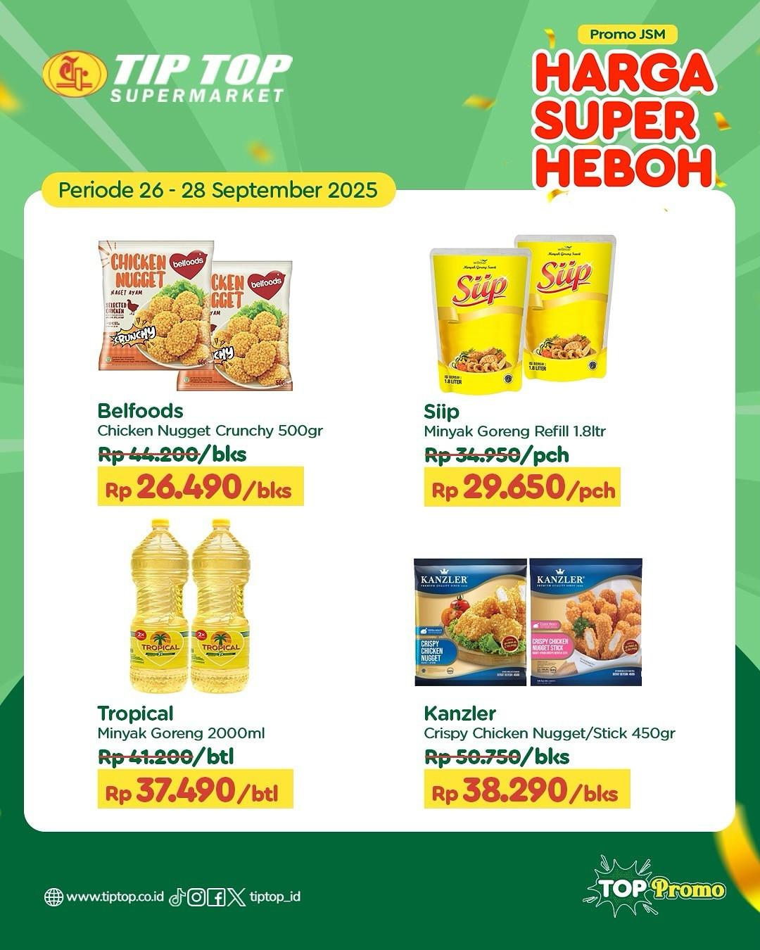 Promo Tip Top JSM Harga Super Heboh Periode 26 - 28 September 2025 - Image 7