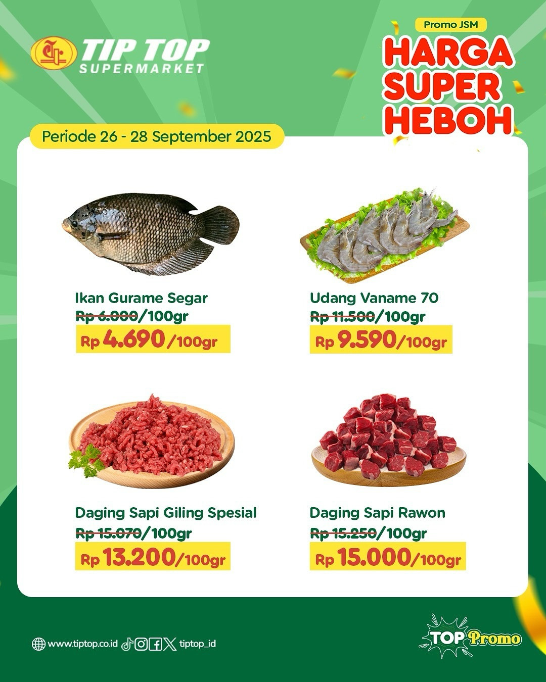 Promo Tip Top JSM Harga Super Heboh Periode 26 - 28 September 2025 - Image 8
