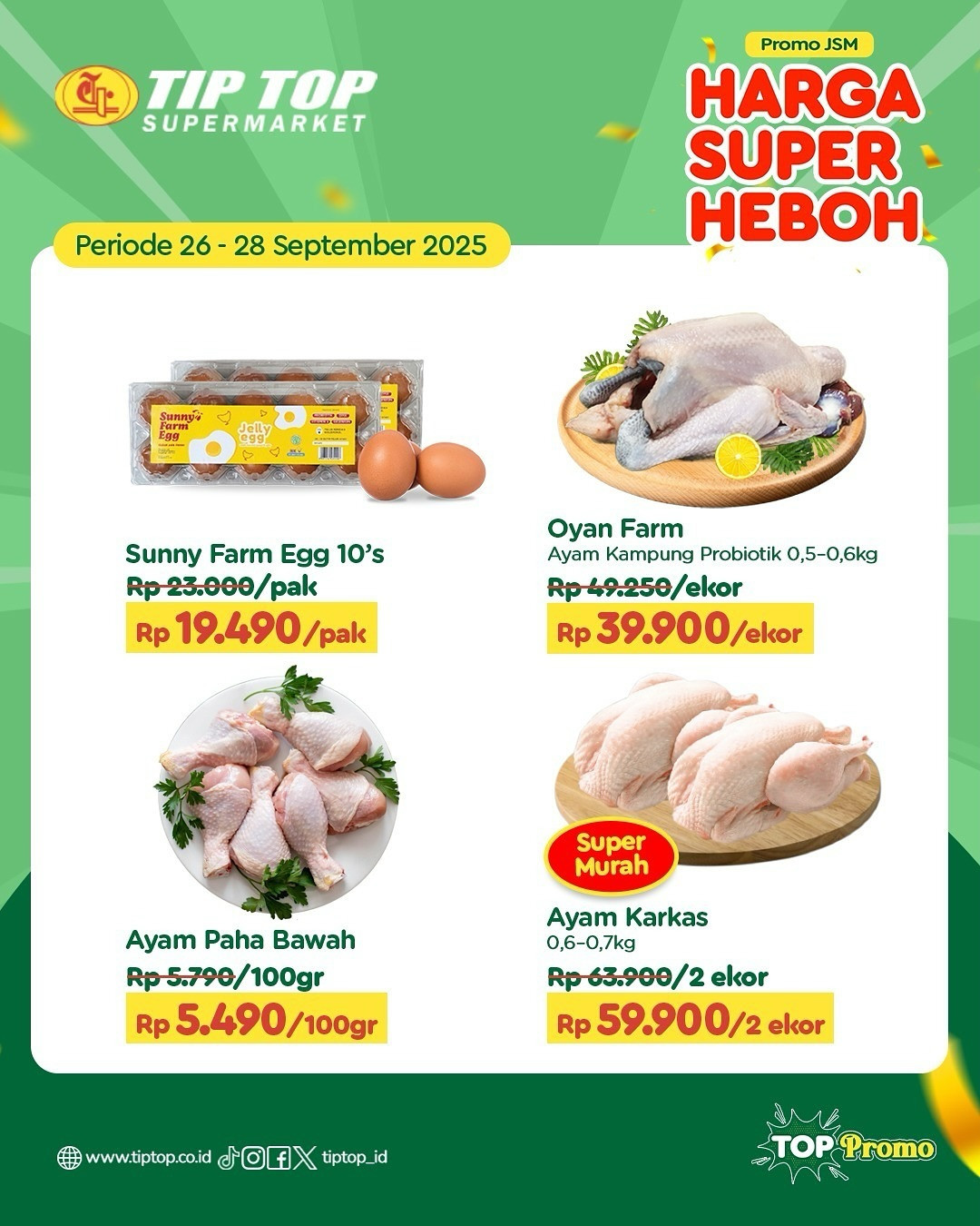 Promo Tip Top JSM Harga Super Heboh Periode 26 - 28 September 2025 - Image 9