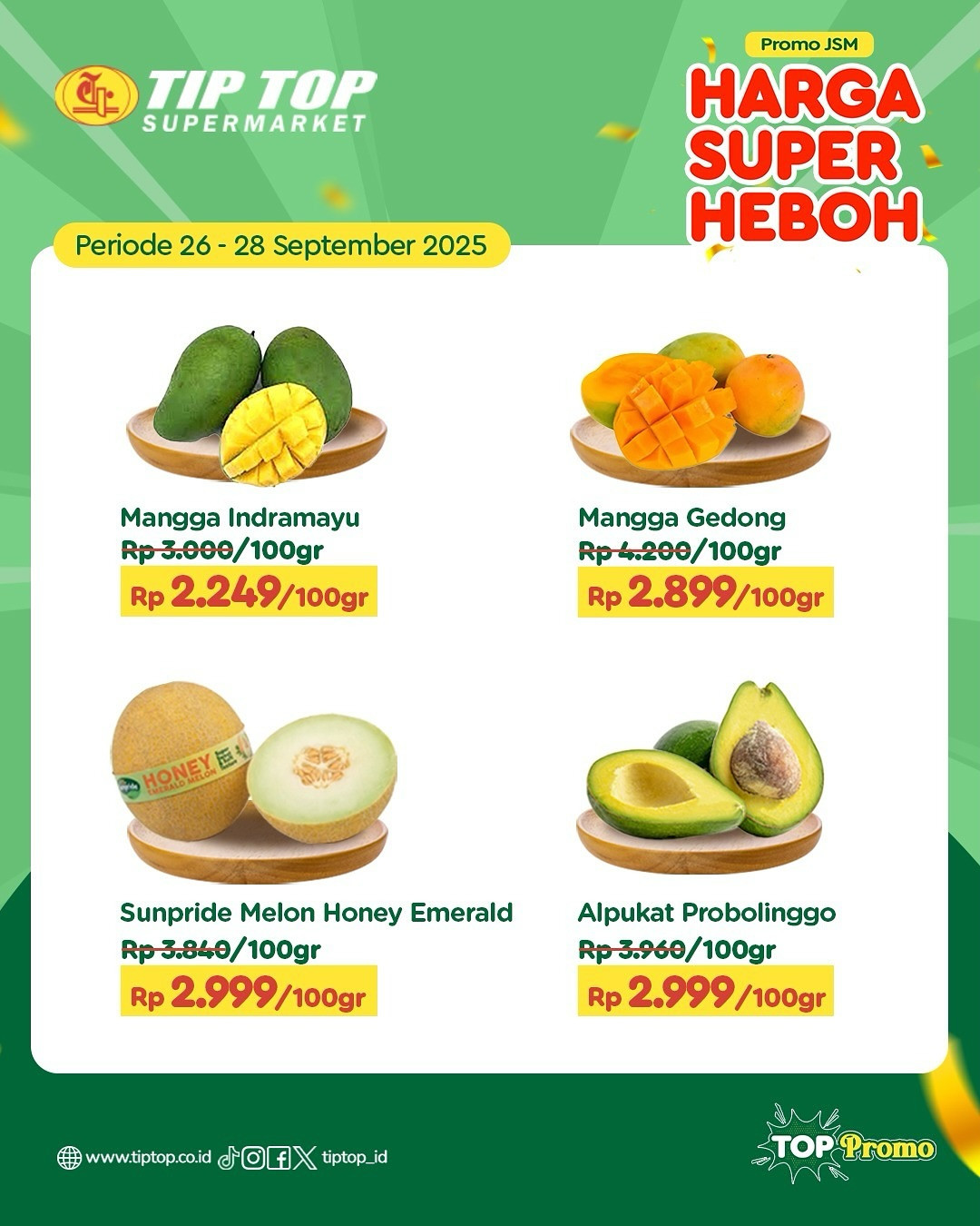 Promo Tip Top JSM Harga Super Heboh Periode 26 - 28 September 2025 - Image 10