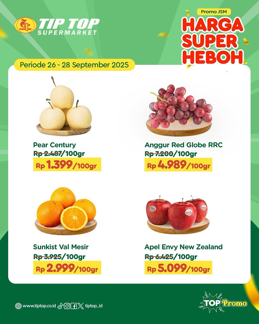 Promo Tip Top JSM Harga Super Heboh Periode 26 - 28 September 2025 - Image 11