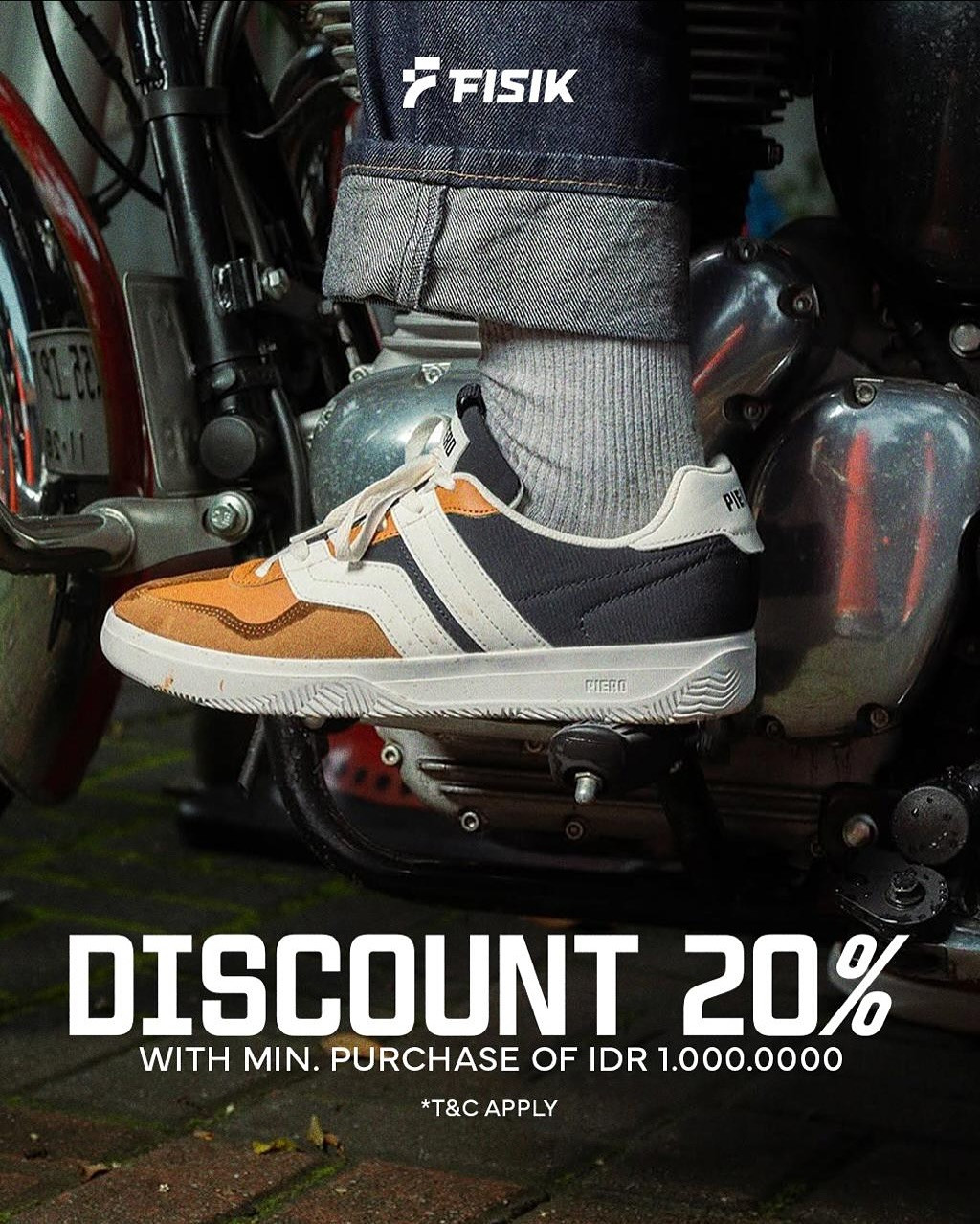 Promo Fisik Sport Diskon 20% Tiap Pembelian Minimal Rp 1.000.000