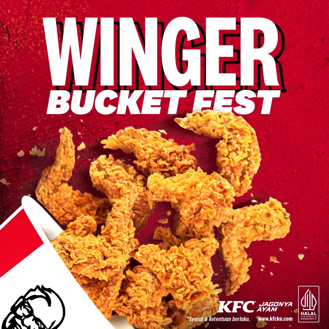 Promo KFC Winger Bucket Fest Mulai Dari Rp 60.000 - Image 2