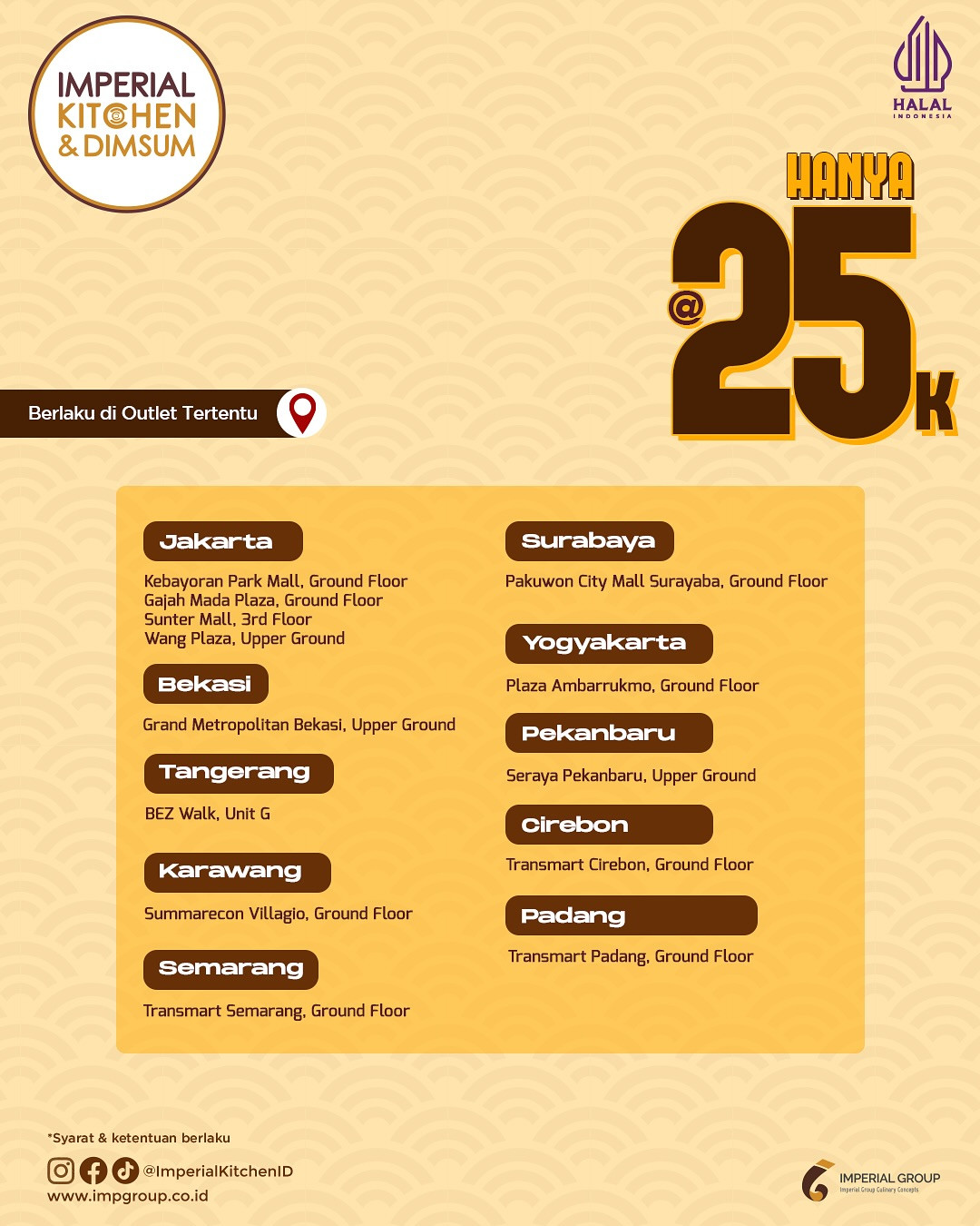 Promo Imperial Kitchen & Dimsum  Paket Hanya Rp 25.000 - Image 3