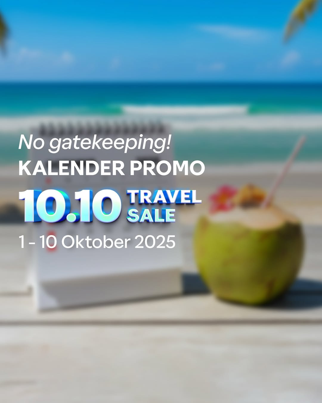 Promo Traveloka 10.10 Travel Sale 2025 - Image 2