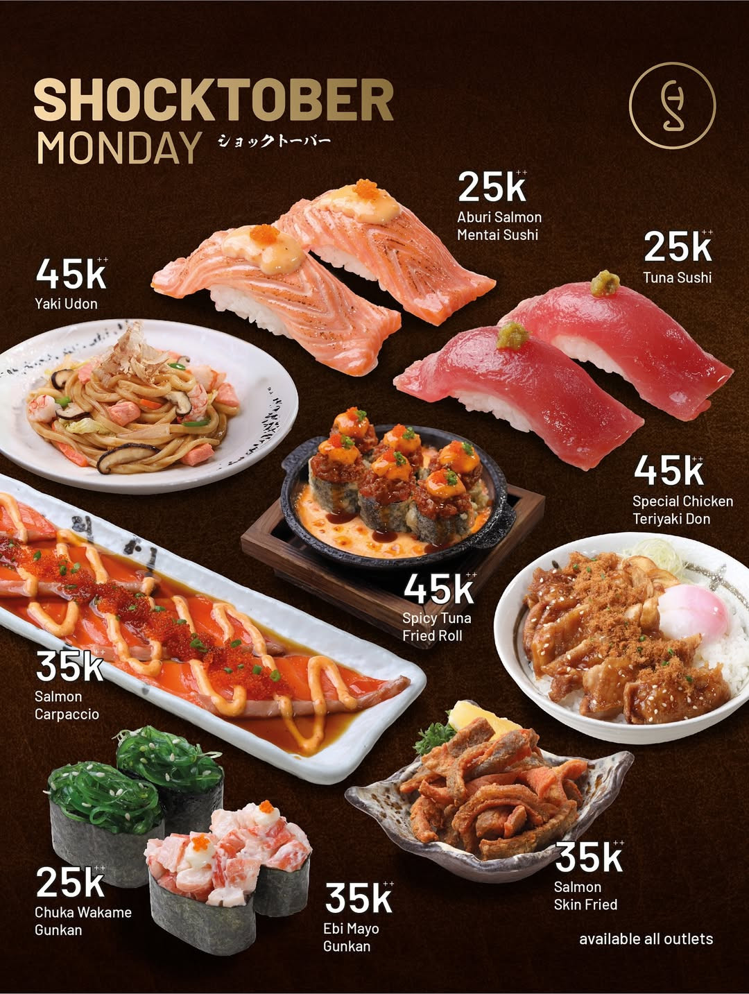 Promo Sushi Hiro Shocktober Monday, Tuesday, and Wednesday Mulai dari Rp 25K - Image 2