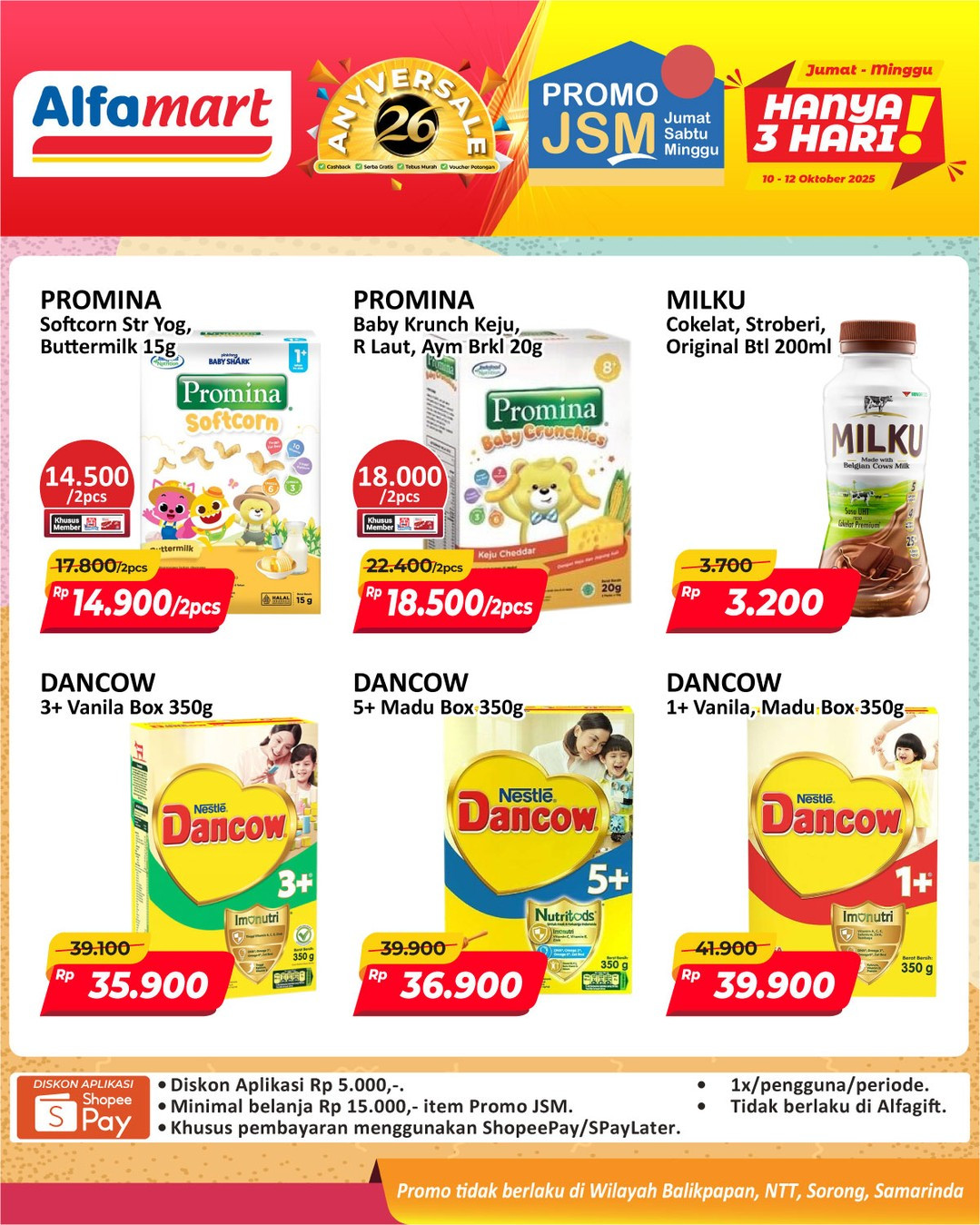 Promo Alfamart JSM Periode 10 - 12 Oktober 2025 - Image 3