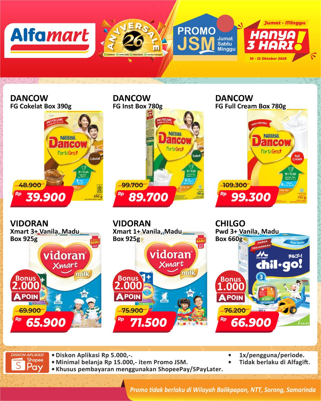 Promo Alfamart JSM Periode 10 - 12 Oktober 2025 - Image 4