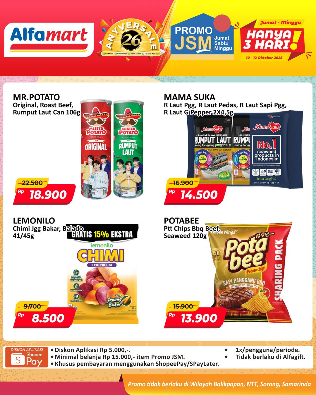 Promo Alfamart JSM Periode 10 - 12 Oktober 2025 - Image 11