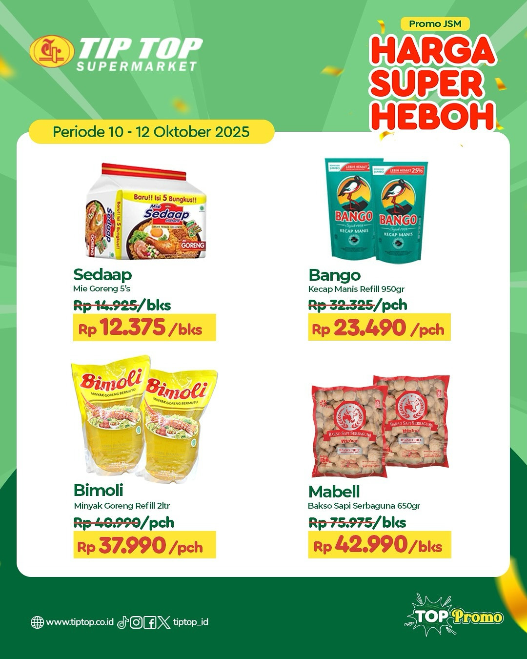 Promo Tip Top JSM Harga Super Heboh Periode `10 - 20 Oktober 2025 - Image 5